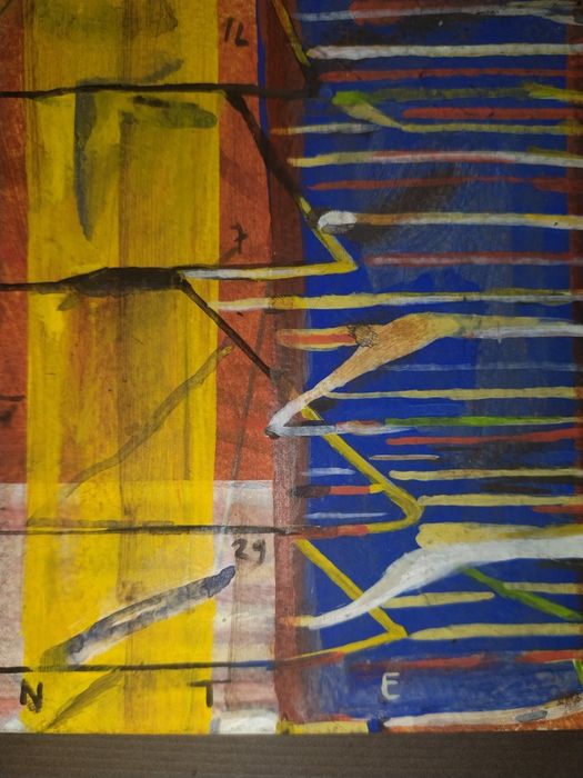 Desenho Original de Luís Camacho – Obra "ENTE"