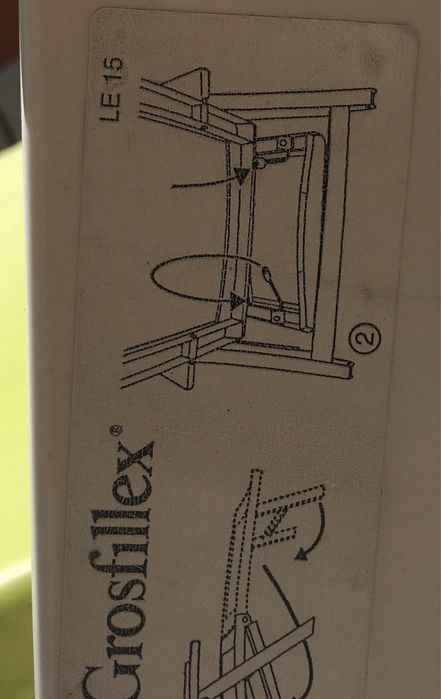 espreguiçadeira Grosfillex com almofada