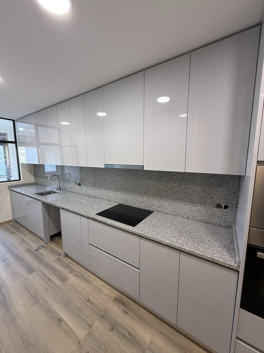 Cozinha Branco Brilho