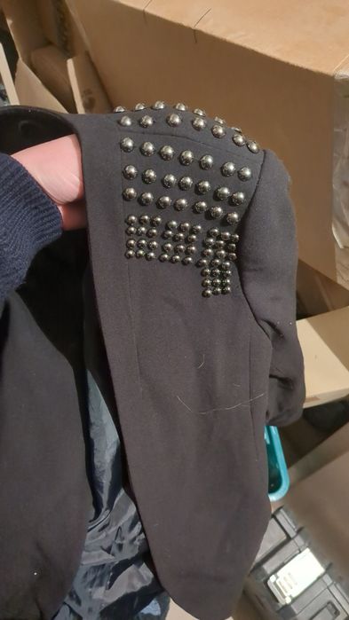 H&m marynarka czarna