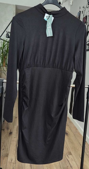 NOWA czarna sukienka ciążowa mama 40 L Sinsay