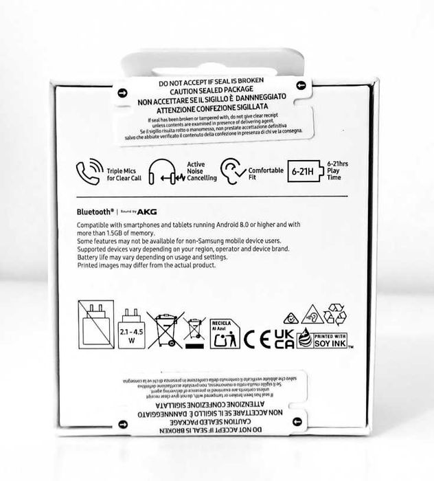 Samsung Galaxy Buds FE Pretos. NOVOS!!!