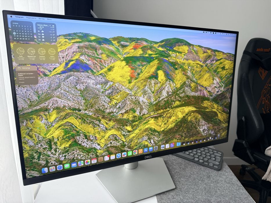 Монітор Dell S2722QC 27” 4K USB-C (3840×2160)
