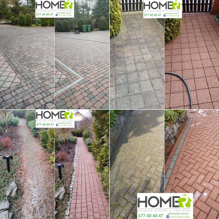 Mycie, czyszczenie - elewacji, dachu, kostki. Wycena Gratis