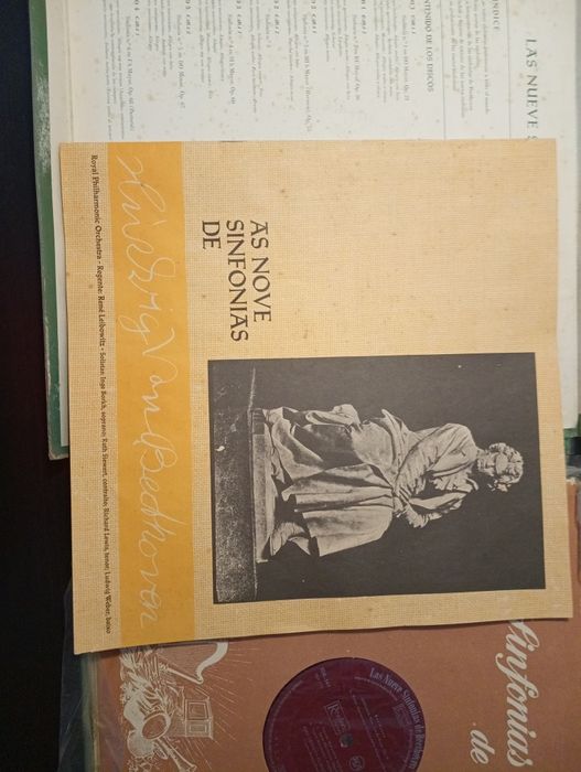 LAS 9 SINFONIAS DE BEETHOVAN, Selecções Readers Digest	7x Vinil 1962