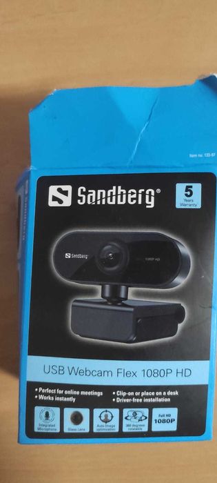 Webcam USB Flex 1080P HD – Used, with Original Box64564064552963121