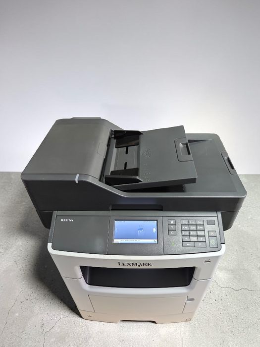 Lexmark MX511de Лазерный БФП (МФУ): 42 ст/хв, Duplex, LAN, Сенсорний екран, Б/в