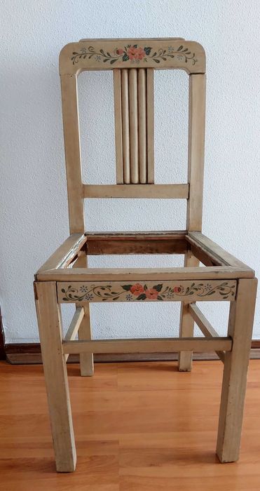 Cadeira madeira vintage