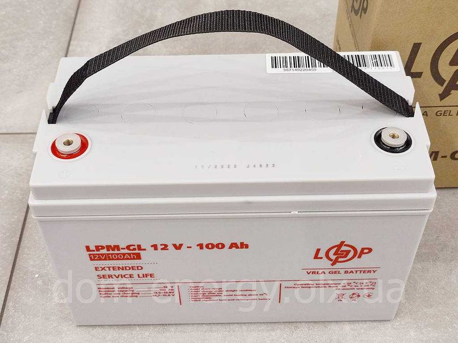 Акумулятор гелевий 100Ah Ач 12V В GEL аккумулятор гелевый ИБП ДБЖ АКБ