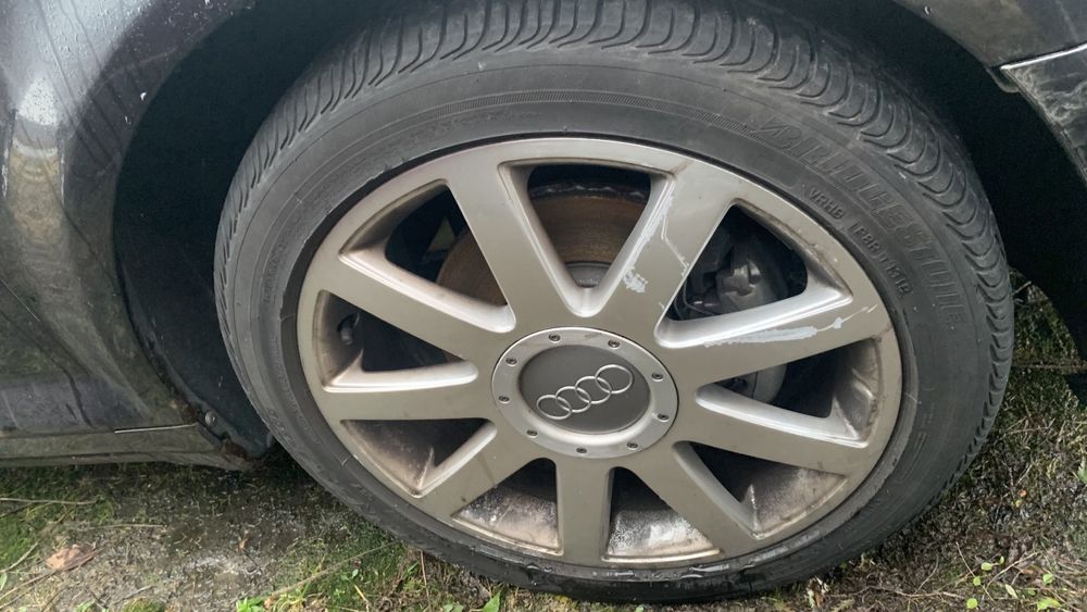 ALUFELGI SLINE 17’ 5x112 ET56 OPONY Audi A3 8P S3 A4 A6