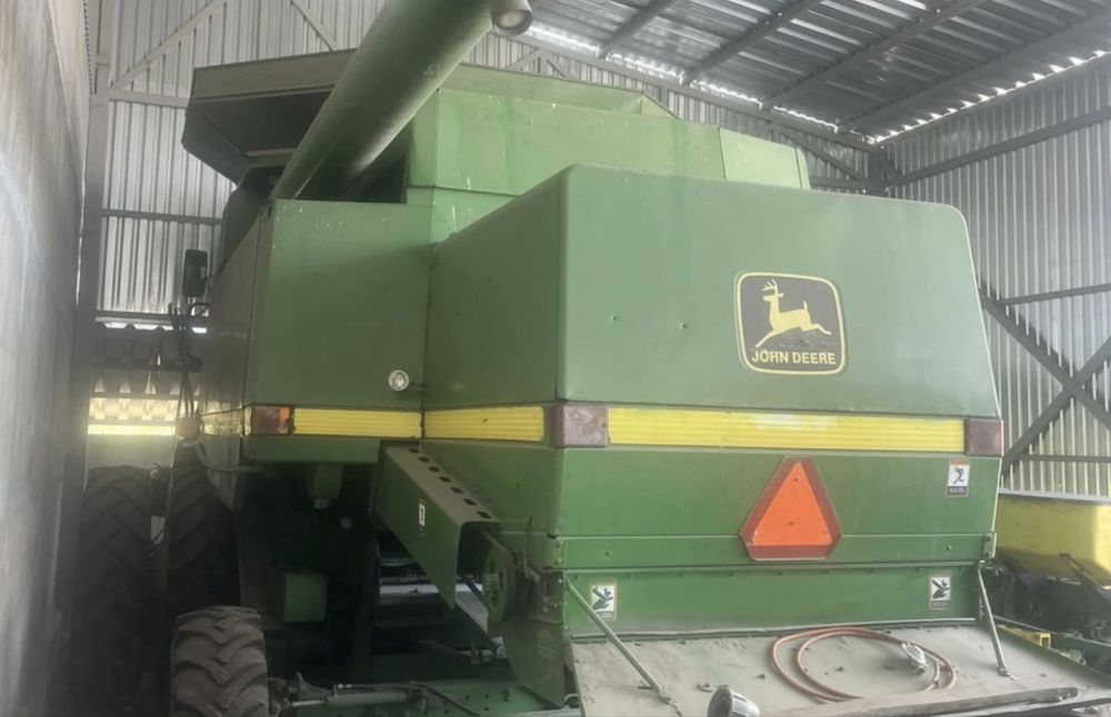 Комбайн зернозбиральний ДЖОН ДІР 9610, жатка ФЛЕКС 7.6, візок, 1999 р.