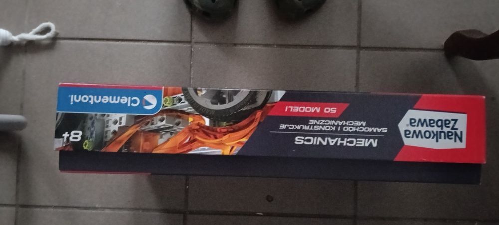 NOWE KLOCKI CLEMENTONI, Samochód i konstrukcje mechaniczne. 60595.