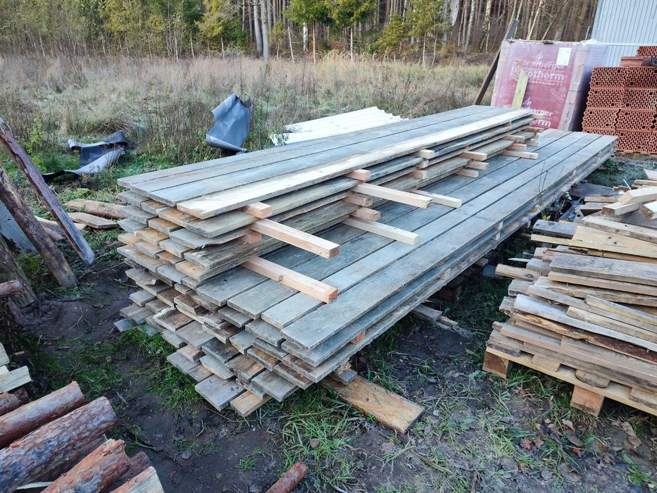 Deski szalunkowe