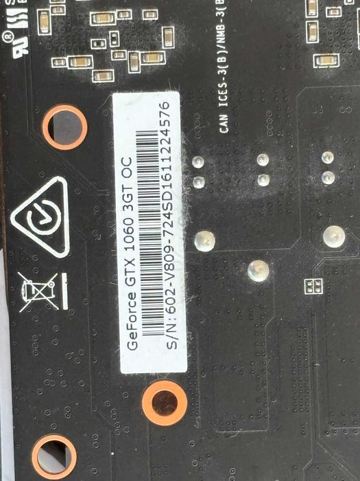 Karta graficzna MSI GeForce GTX 1060 3GB OC Dual Fan