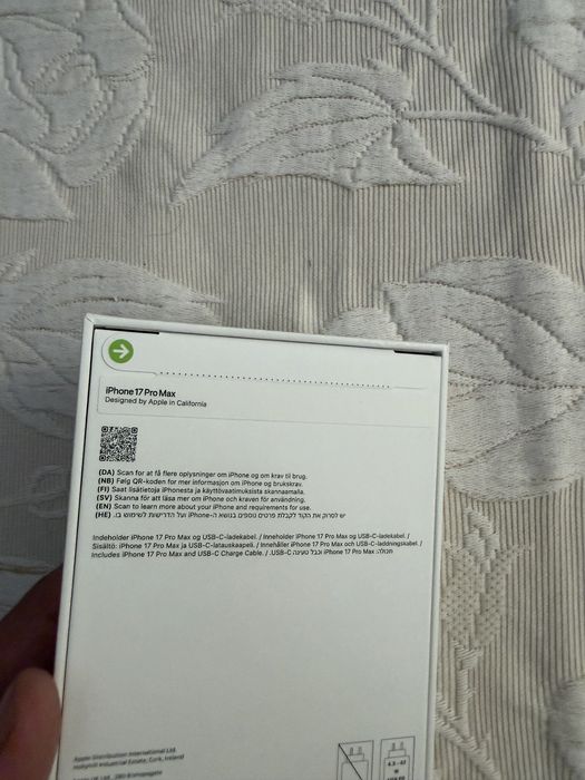 Iphone 17 Pro max 256 G