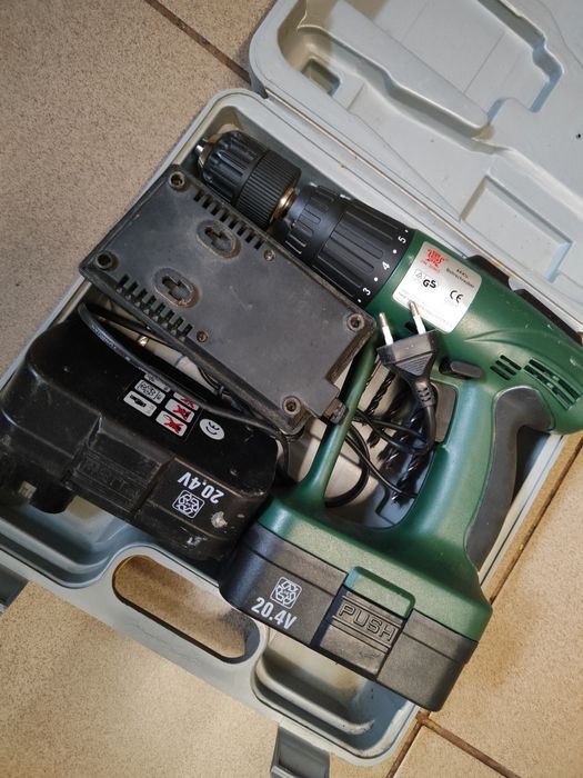 Wkrętarka akumulatorowa z baterimi i ładowarką JIN DING 20,4 V