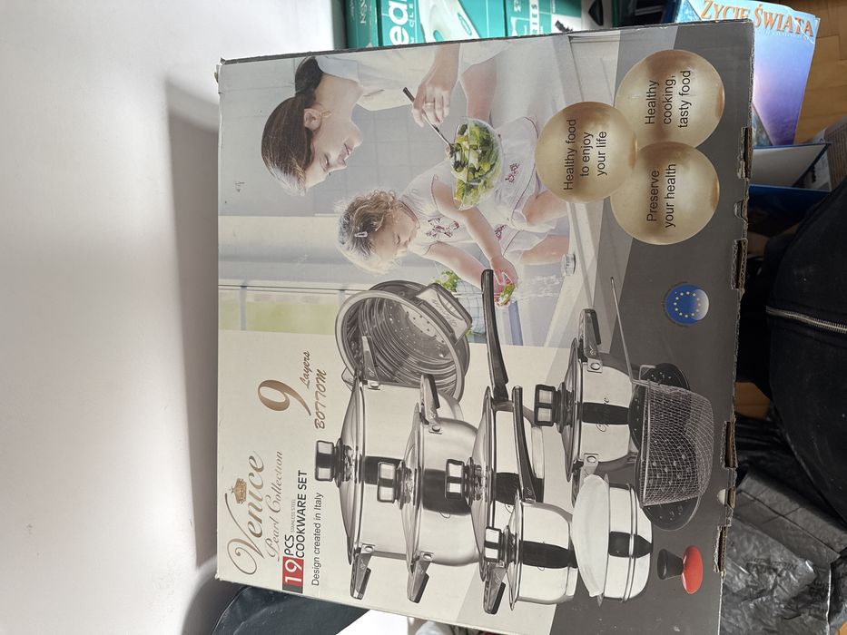 Zestaw garnkow Venice Pearl Collection 19 pcs