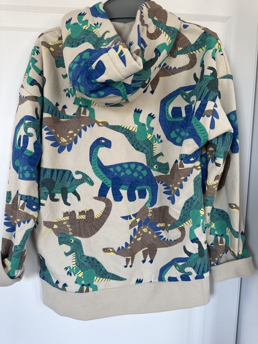 Bluza w dinozaury 128 chlopiec wisoenna