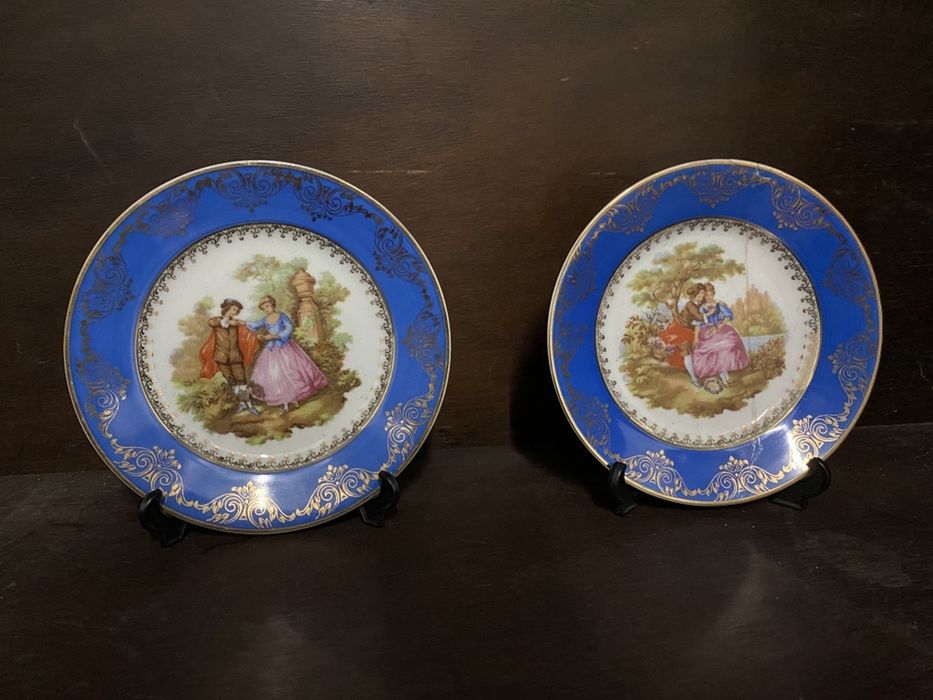 SPAL Antique Plate Set