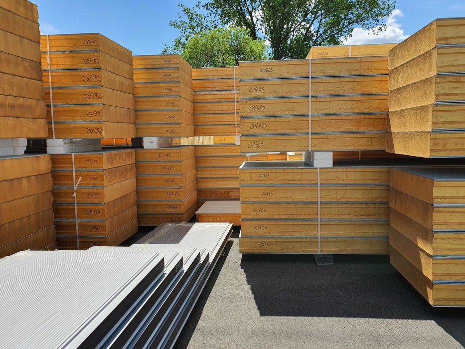 Płyta Warstwowa Poliuretan PIR Chłodnicza Płyty warstwowe Obornickie