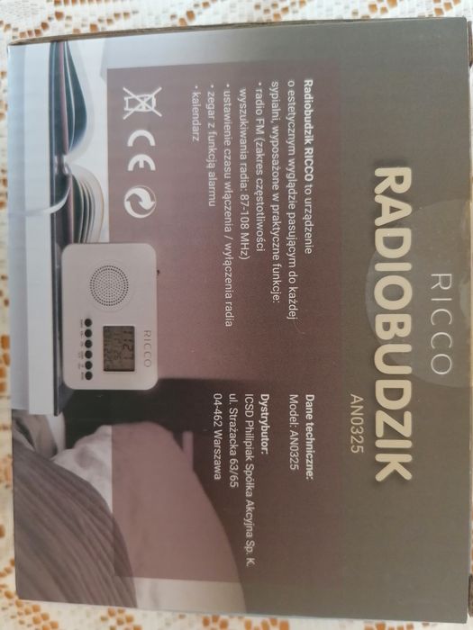 Radiobudzik nowy