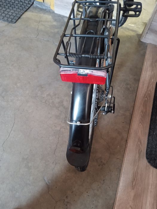 Rower miejski czarny