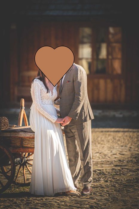 Suknia ślubna rozmiar 38 Herm's Bridal Kinsley