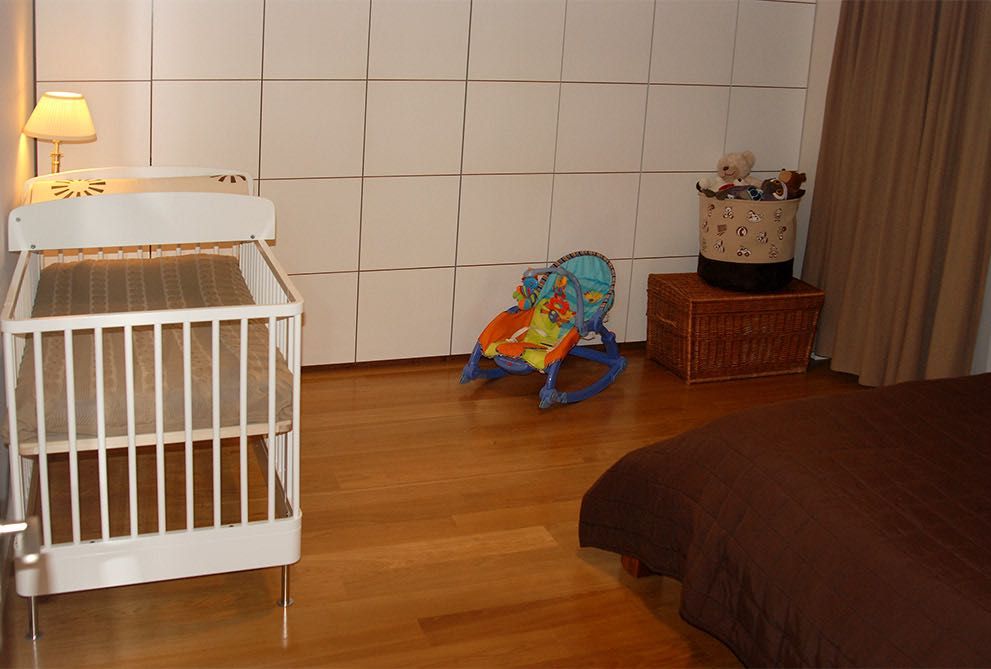 Łóżeczko dziecięce BRIO wraz z przewijakiem