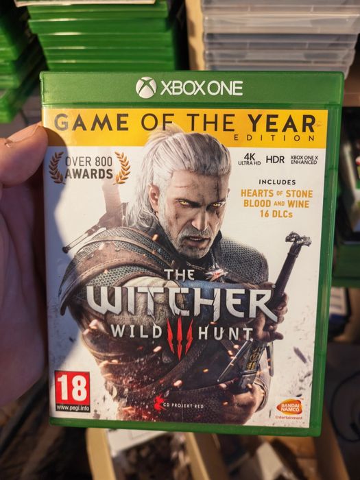 Wiedźmin edycja gry roku Xbox one s x series dziki gon wiedzmin 3