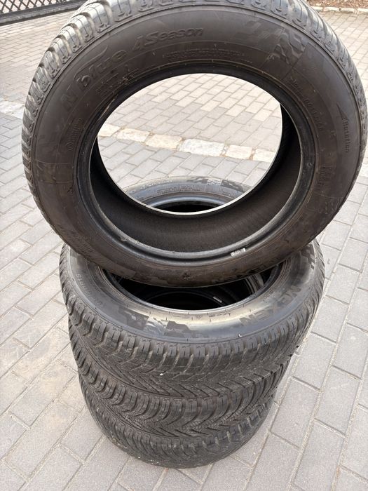 195/60/15 R15 opony wielosezon jak nowe komplet para