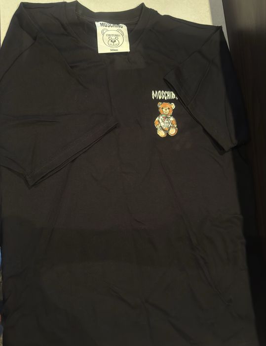 Moschino tshirt xxl czarny