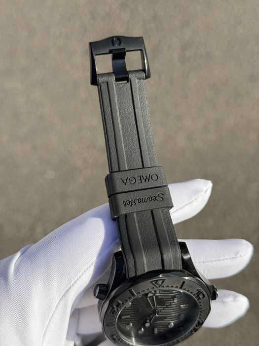 Годинник Omega Seamaster Diver 300M Black Edition Чесы омега