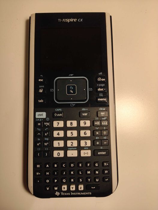 Máquina Calculadora Gráfica Texas TI-Nspire CX