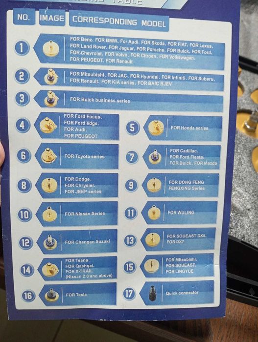 Kit 17 Adaptadores Profissionais Voillty – Universal Automóvel – NOVO