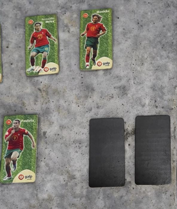 Cromos Galp Seleção Nacional 2004 – 14 Peças