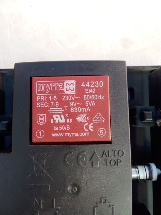 Campainha interior 12v