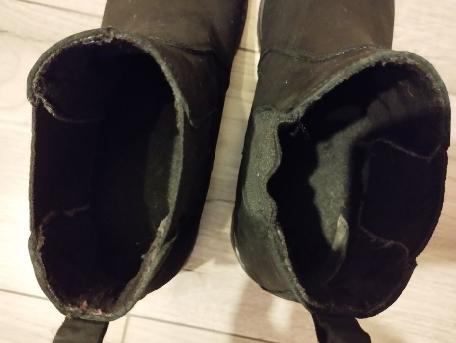 Botki damskie skórzane 36 kornecki