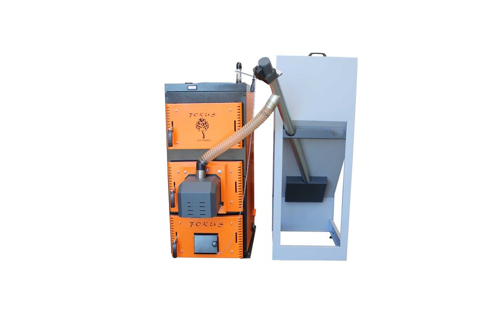 kocioł , piec , drewno i pellet  Fokus Hybrid Duo