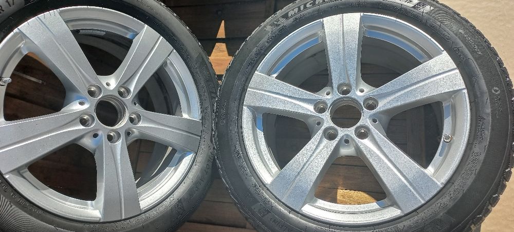 Jantes 17" mercedes com pneus...conjuntos novos