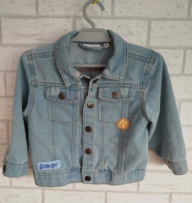 Bluza jeansowa dla chłopca bliźniaki Pepco 86 i 92
