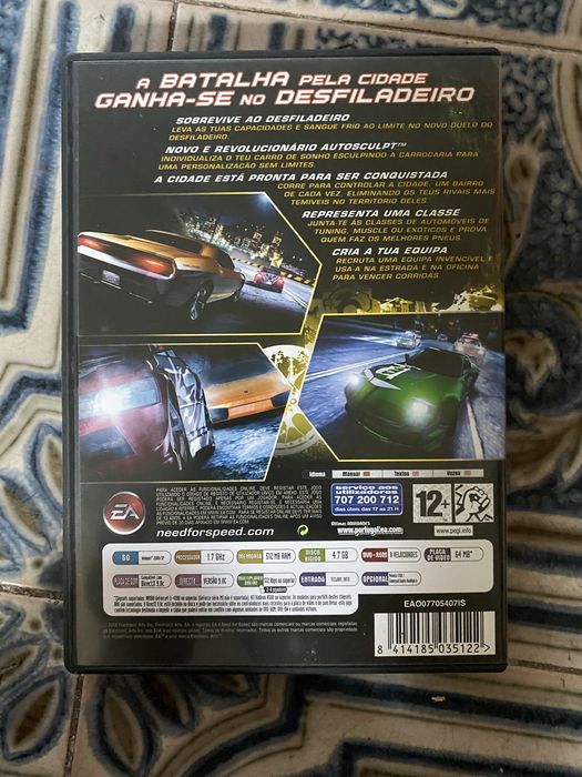 Pack fifa 07 and nfs carbon (pc)