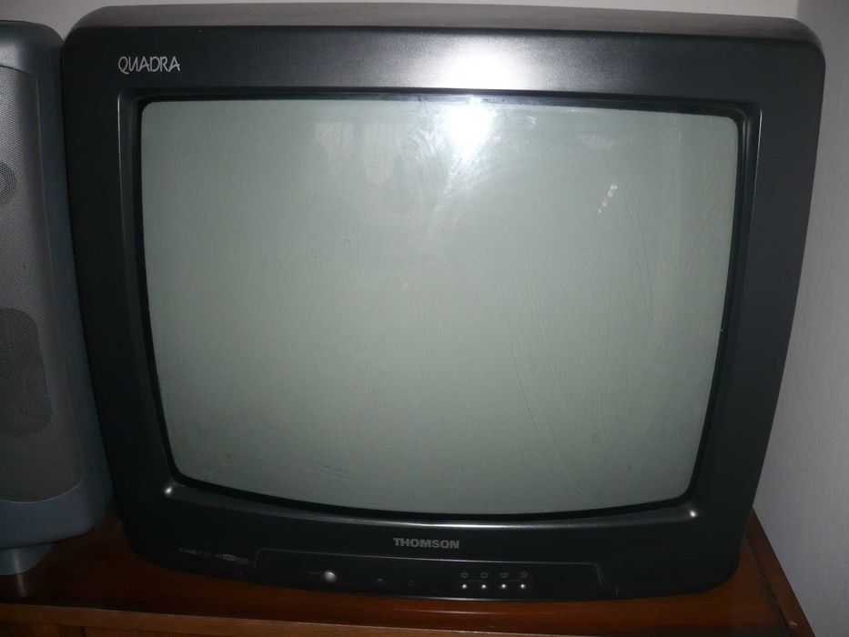 Telewizor Thomson z czasów PRL - sprawny