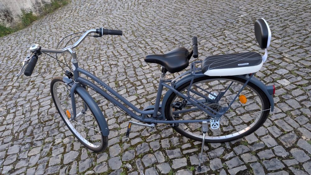 Bicicleta Urbana Elops 120 com Banco Criança