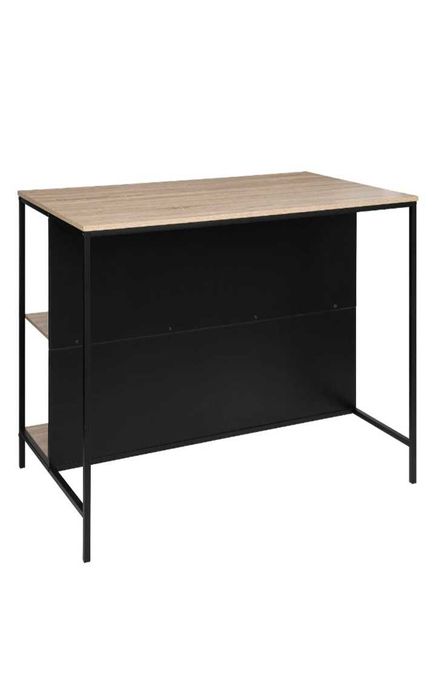 Móvel de apoio castanho e preto