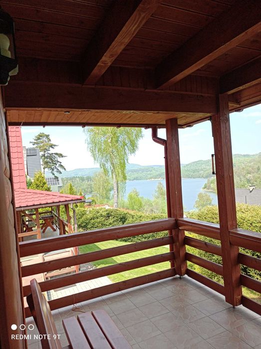 Domek  w Bieszczadach z widokiem nad Solinę