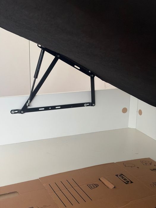 Cama bau casal semi nova