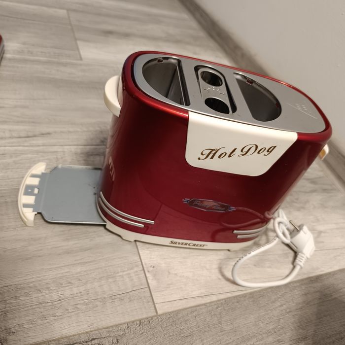 Toster do hot dogów + Maszyna do popcornu amerykański styl Ariete