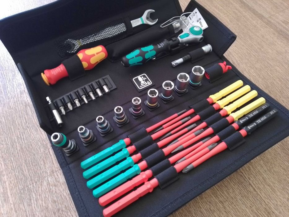 Набір інструментів Wera Kraftform Kompakt W 1 Wartung 05135926001