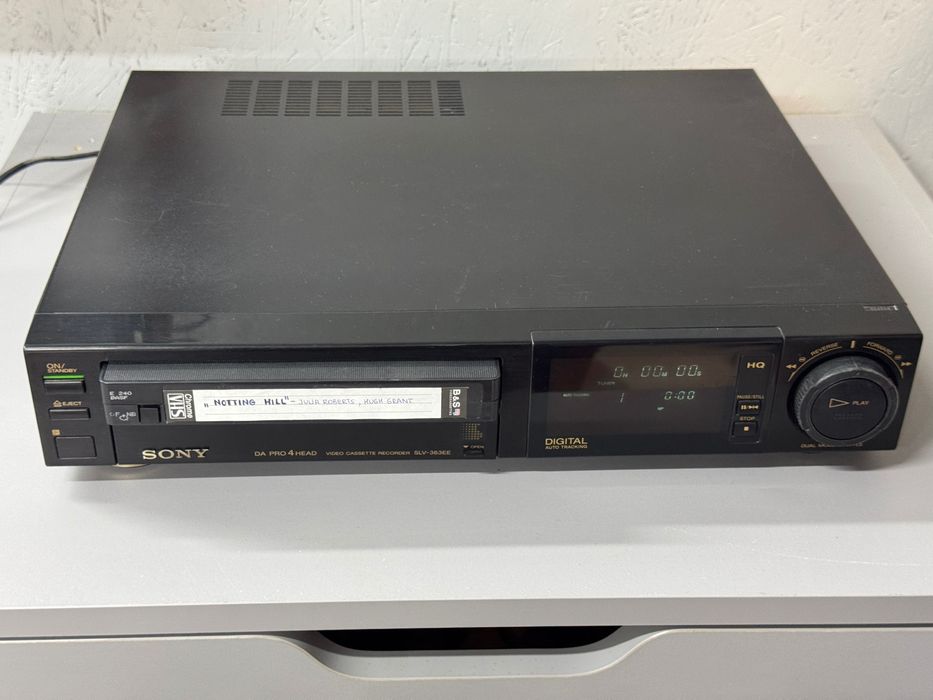 Magnetowid SONY SLV-363EE VHS DA PRO 4 Head – Plomba! / Vintage Retro