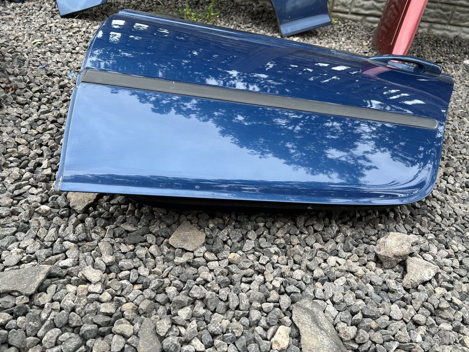 Drzwi lewy tyl lewe bmw e46 sedan topasblau